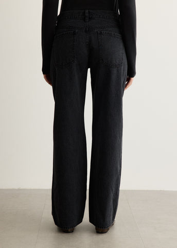 Low Rise Straight Jeans