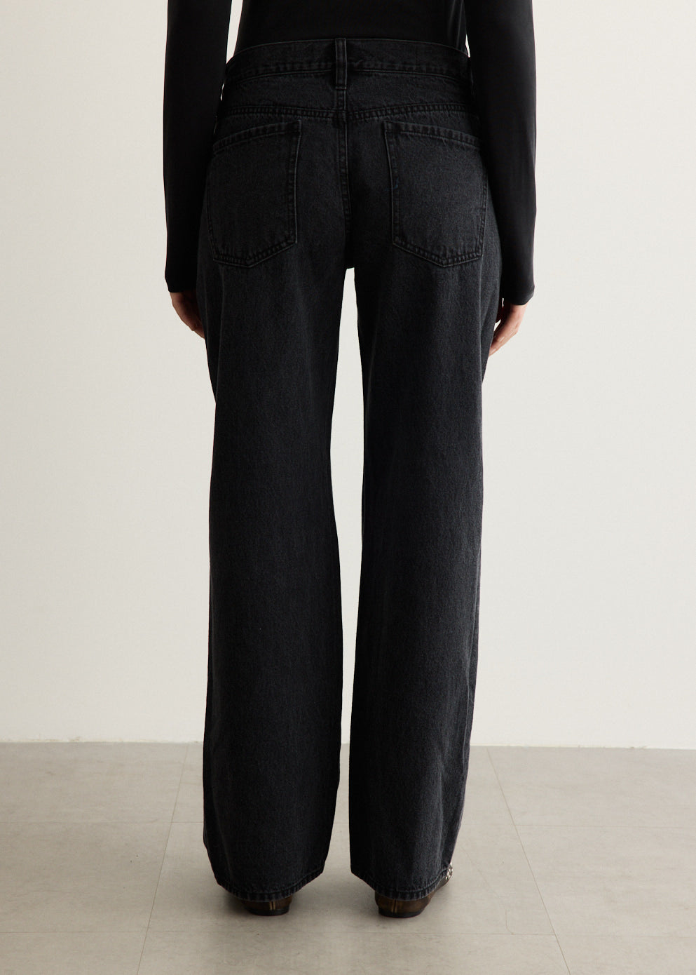 Low Rise Straight Jeans