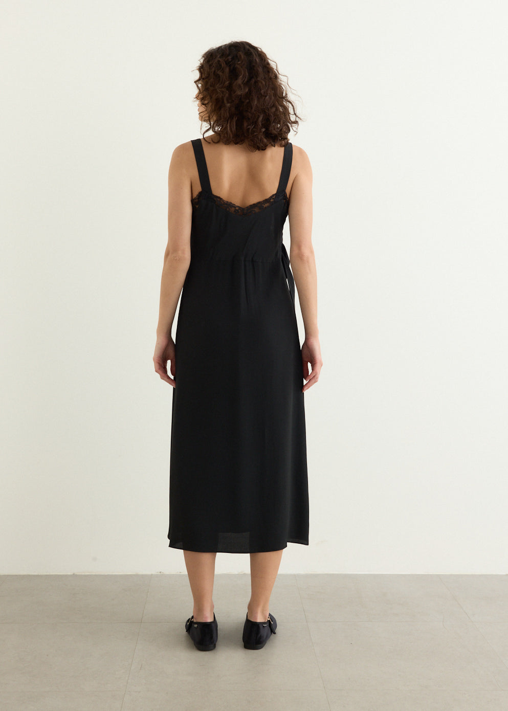 Bow Sash Slip Dress