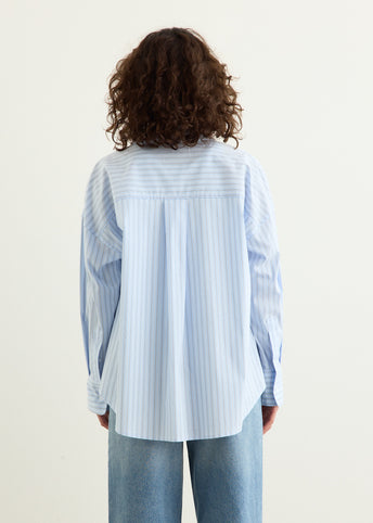 Diver Classic Blue Stripe Shirt