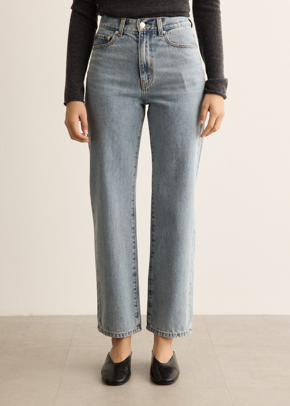 Essential Straight Full Length Jeans
