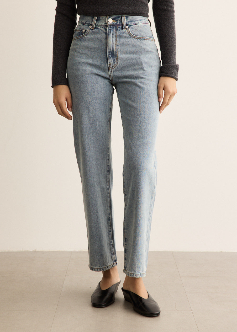 Essential Straight Full Length Jeans