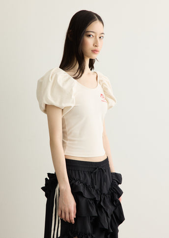x Simone Rocha Puff Sleeve T-Shirt