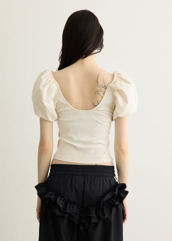 x Simone Rocha Puff Sleeve T-Shirt