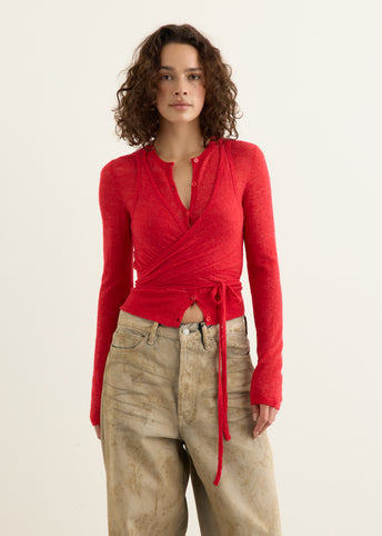 Pas De Deux Wrap Cardigan