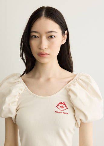 x Simone Rocha Puff Sleeve T-Shirt