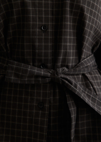 Piper Black Check Shirt