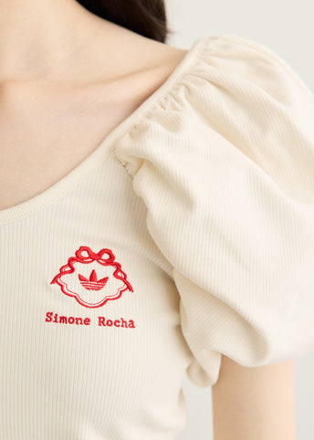x Simone Rocha Puff Sleeve T-Shirt