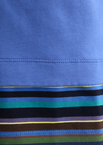 Moon Logo Stripes Jersey LS T-Shirt