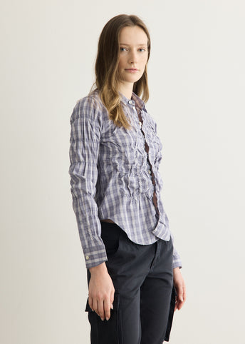 Lupa Shirt Blue Check Shirt