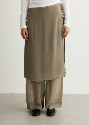 Low Silk Archive Pants
