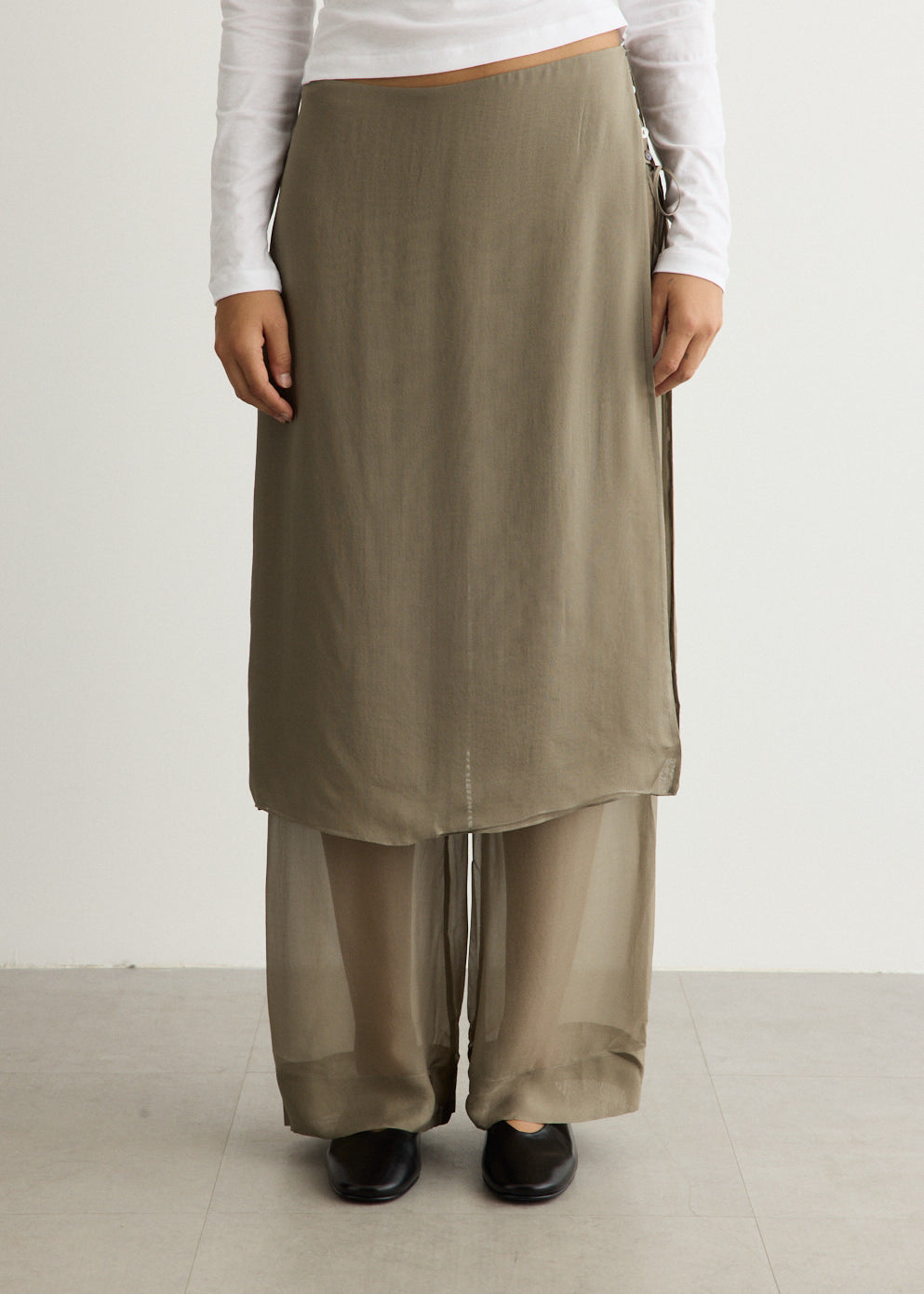 Low Silk Archive Pants