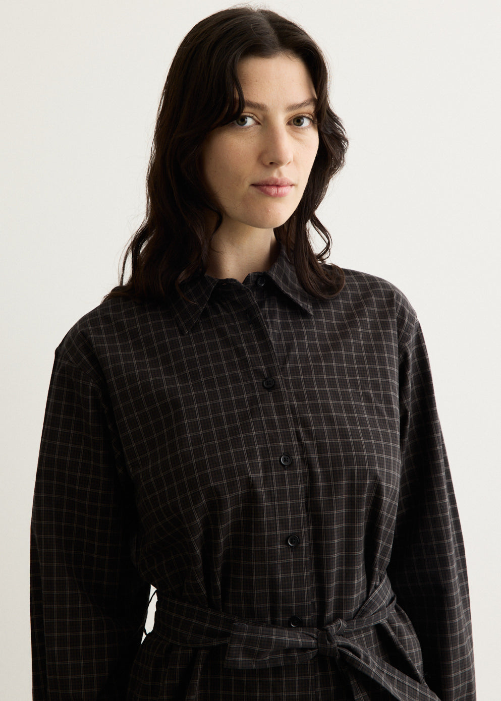 Piper Black Check Shirt