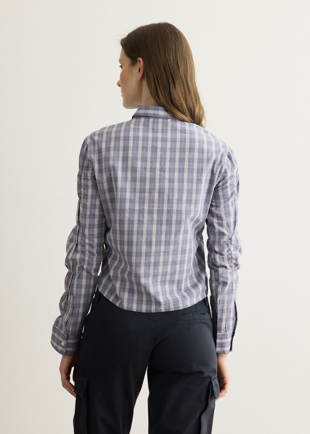 Lupa Shirt Blue Check Shirt