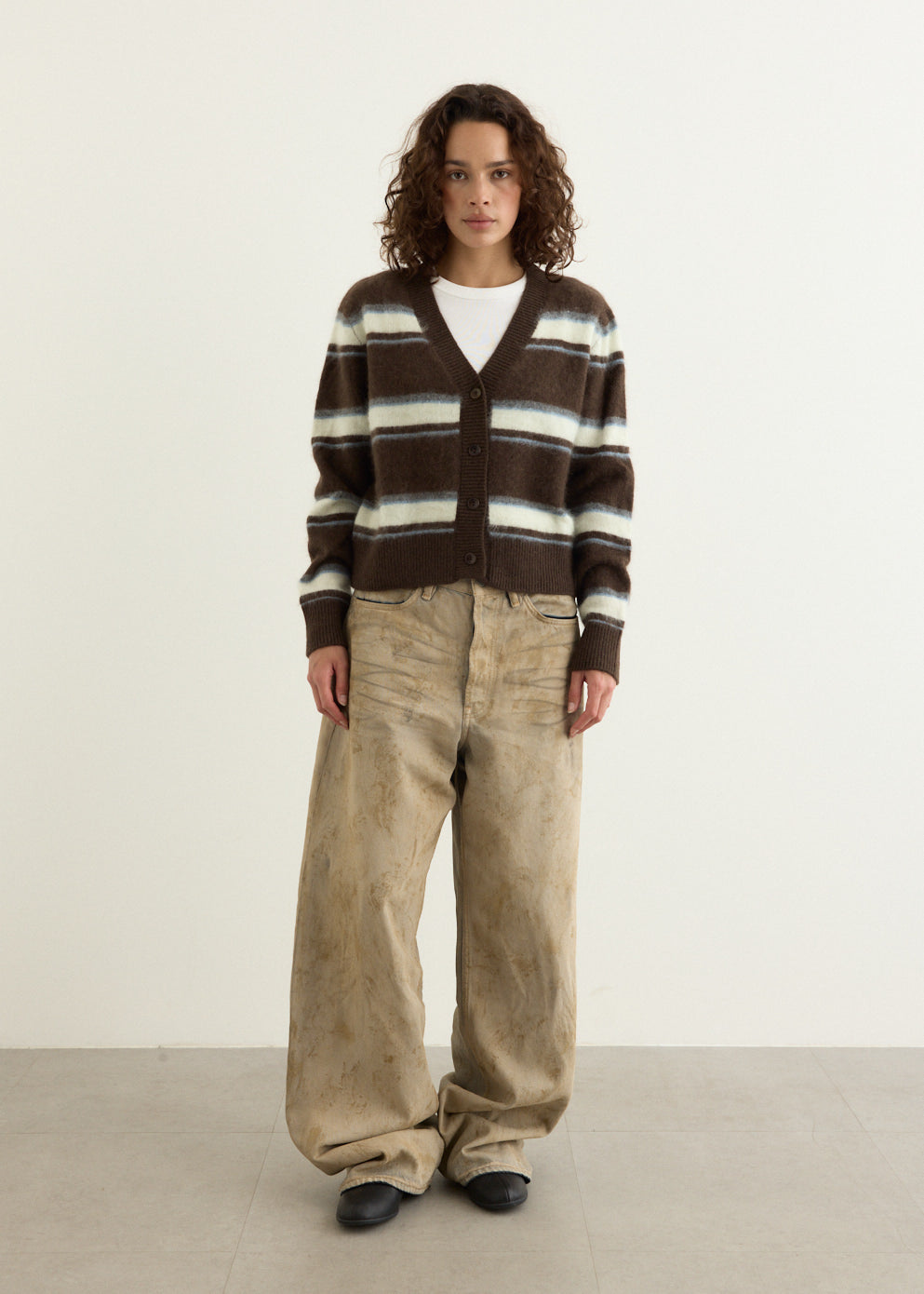 Sophmore Stripe Cardigan