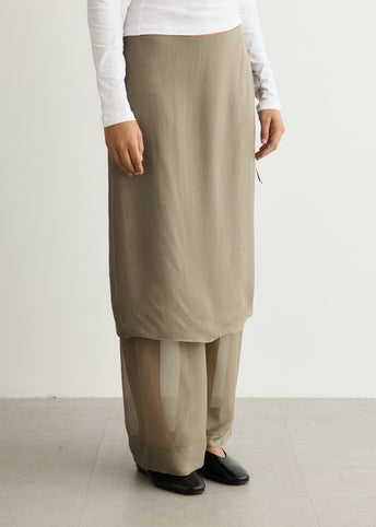 Low Silk Archive Pants