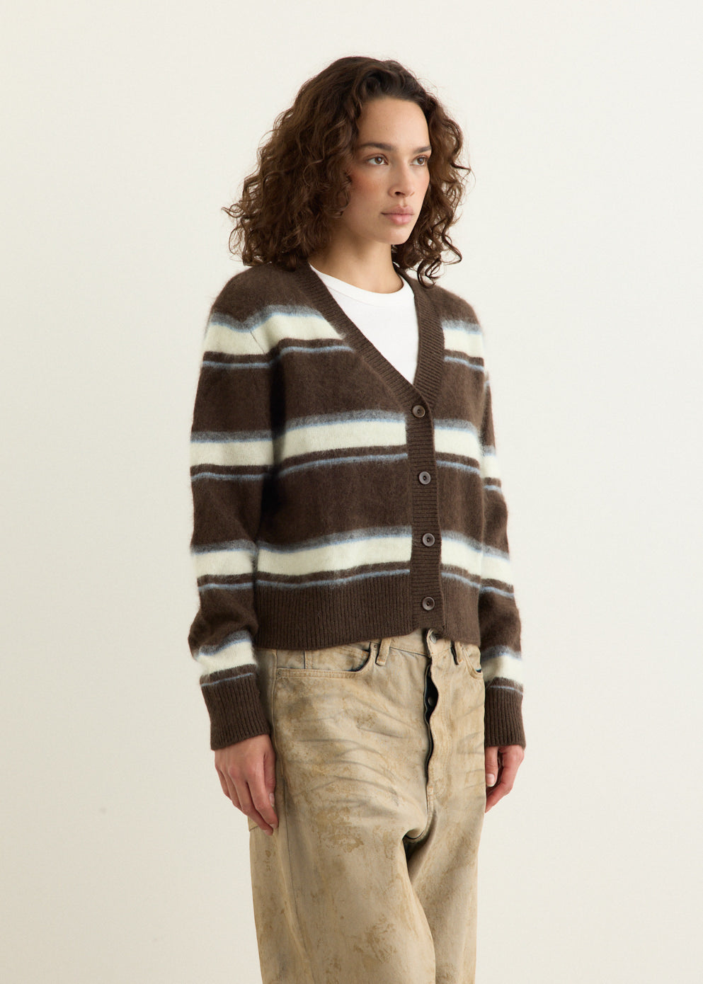 Sophmore Stripe Cardigan