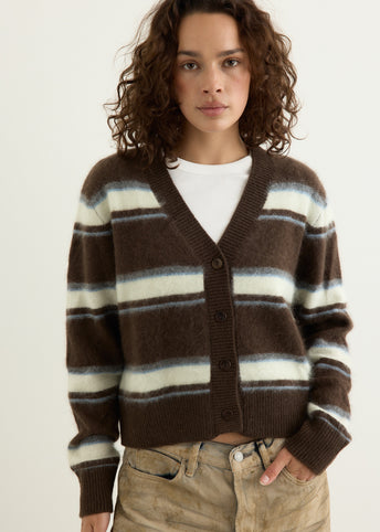 Sophmore Stripe Cardigan
