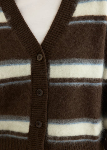 Sophmore Stripe Cardigan