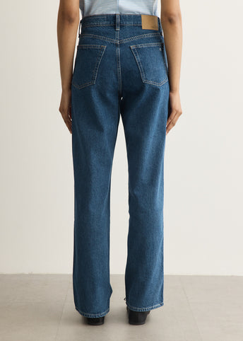 Shea High-Rise Relaxed Straight Jeans