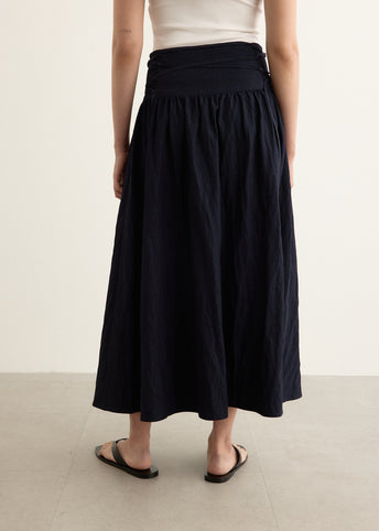 Meridian Lace Up Skirt