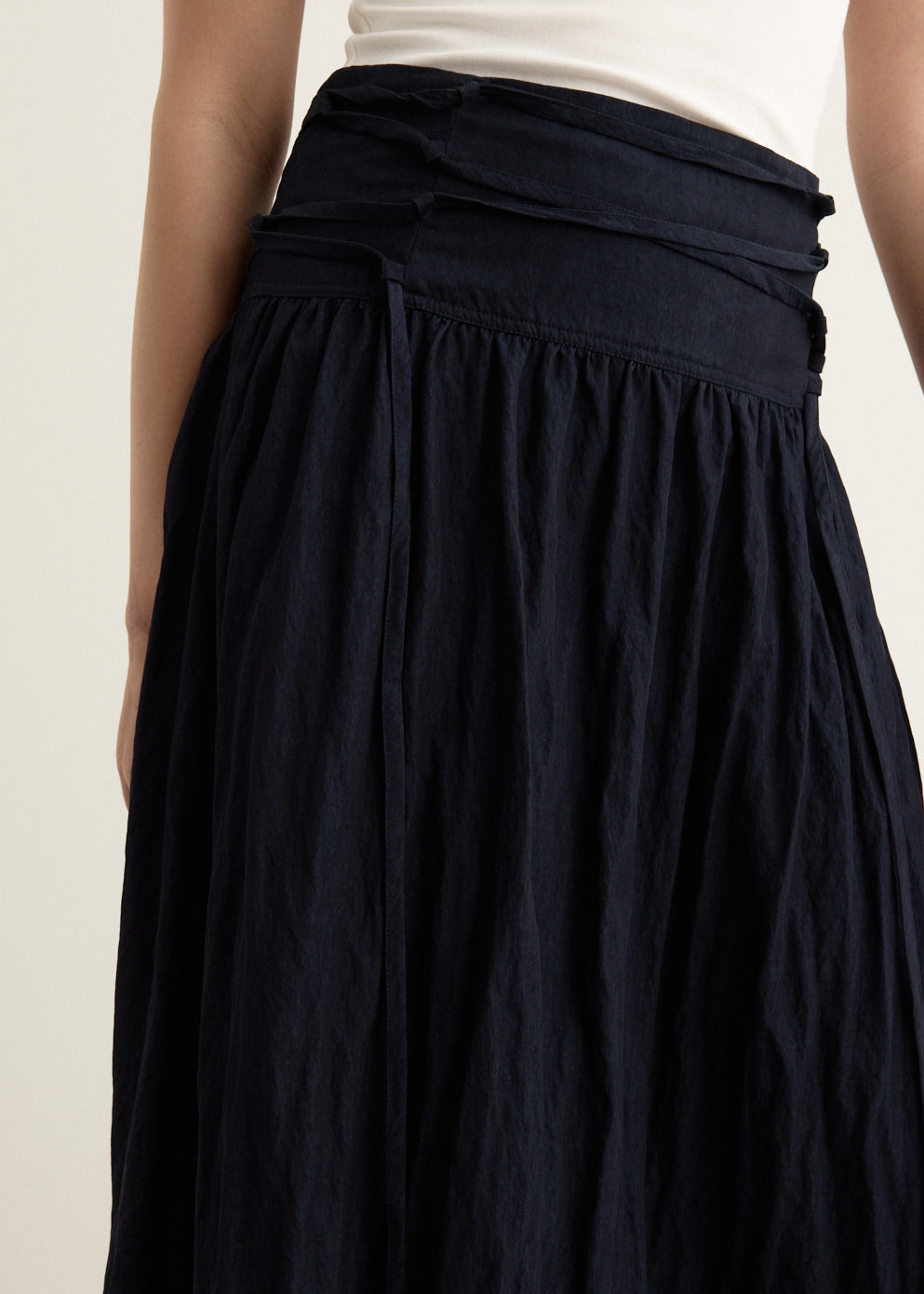 Meridian Lace Up Skirt