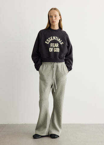 Campus 90's Cropped Raglan Crewneck