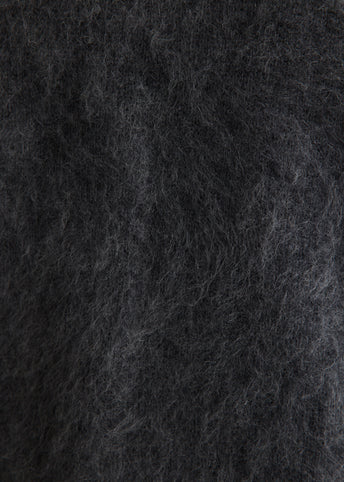 Saddler Brushed Wool Crew Knit