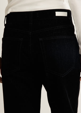 Velvet Denim Loose-Fit Jeans