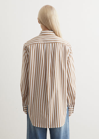 Maxine Button Down Striped Shirt