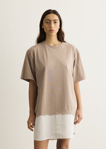 Cotton Jersey Mini Dress