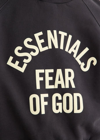 Campus 90's Cropped Raglan Crewneck