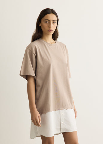 Cotton Jersey Mini Dress