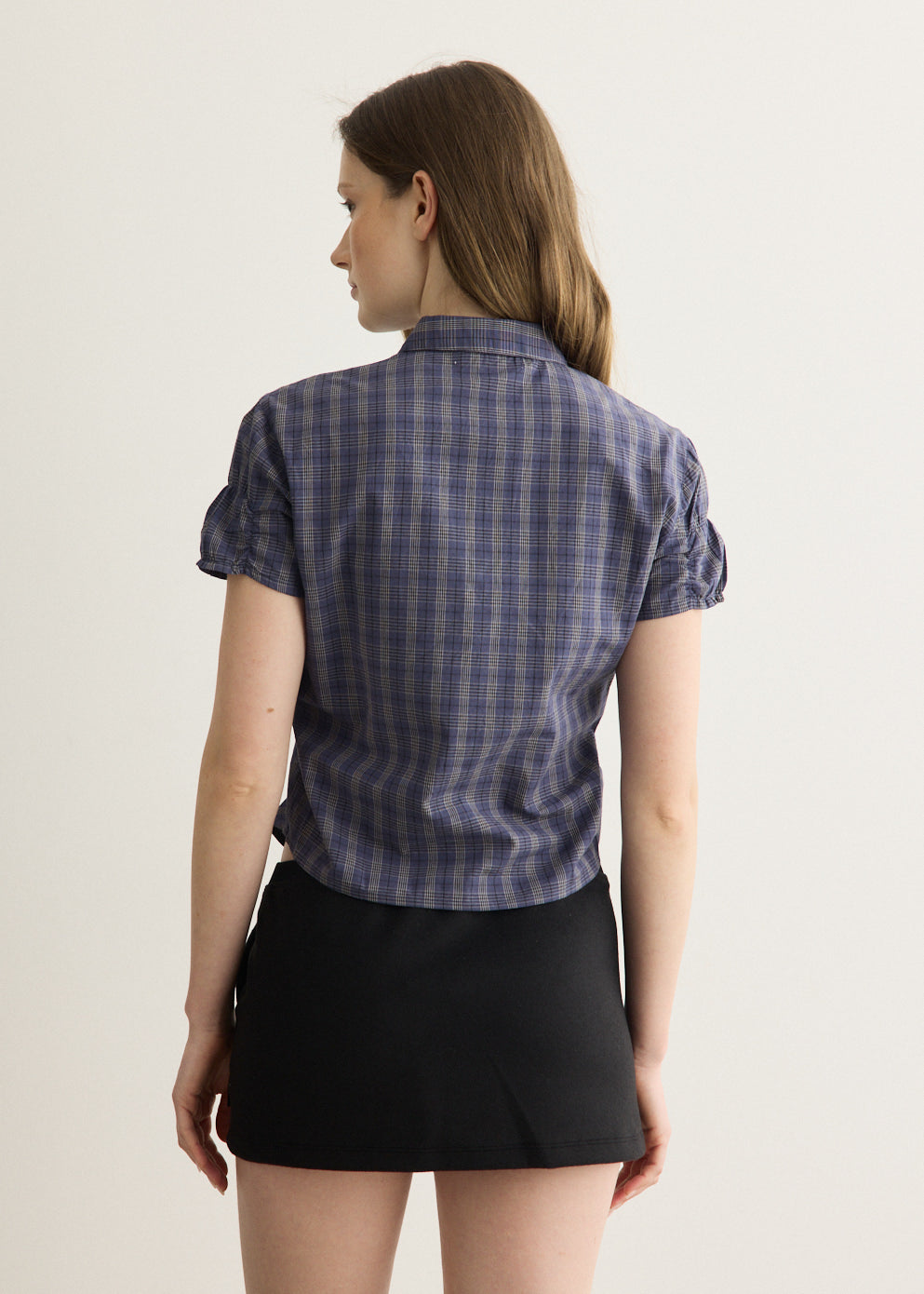Ron Blue Check Shirt