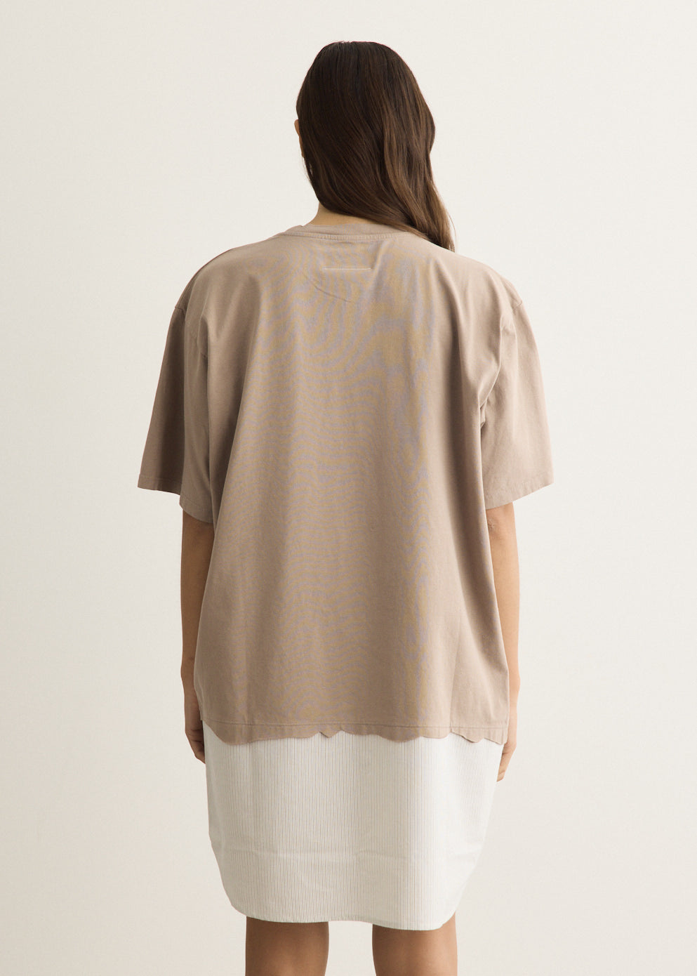 Cotton Jersey Mini Dress