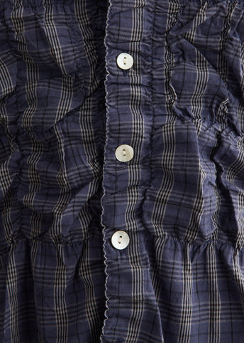 Ron Blue Check Shirt