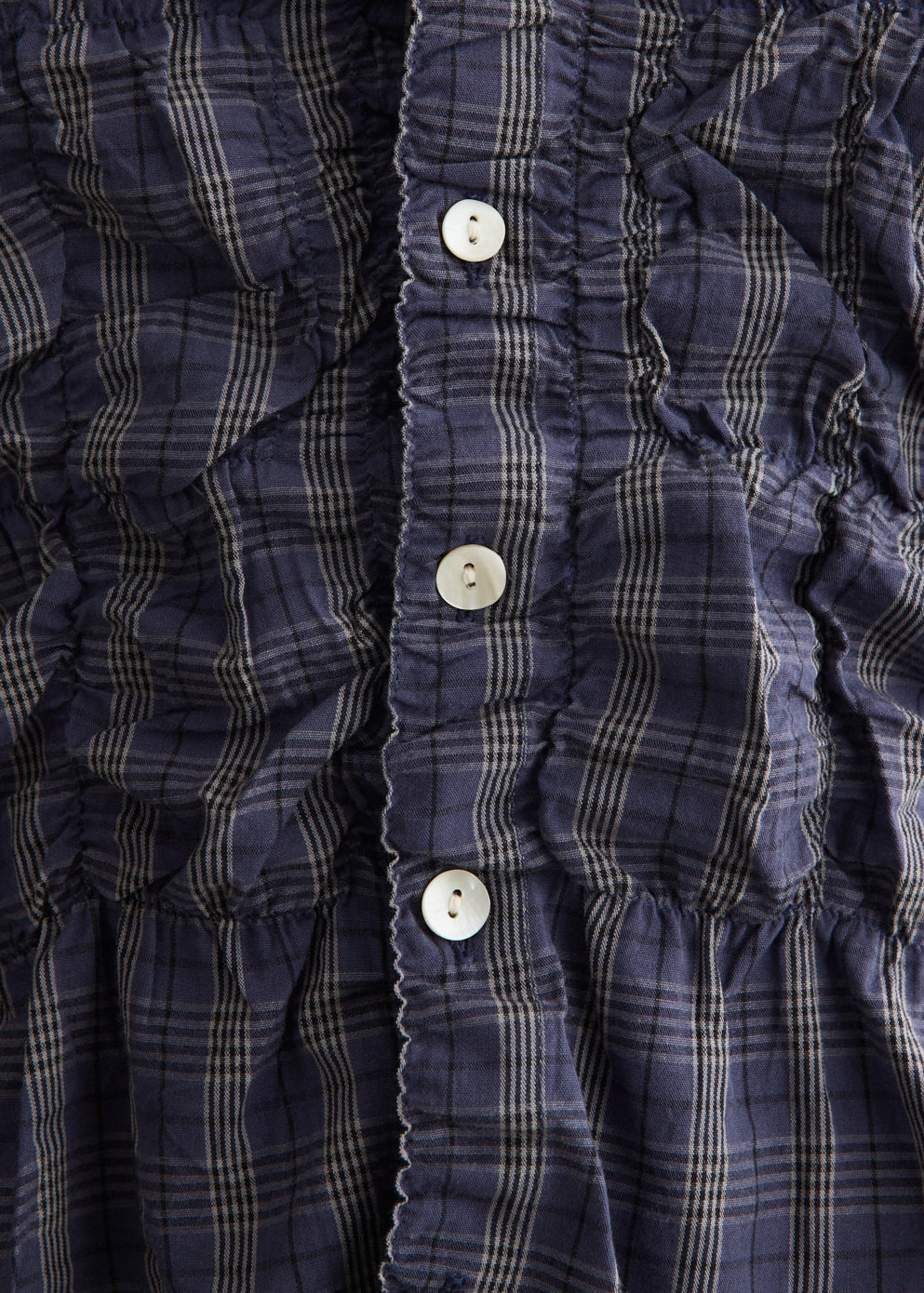 Ron Blue Check Shirt