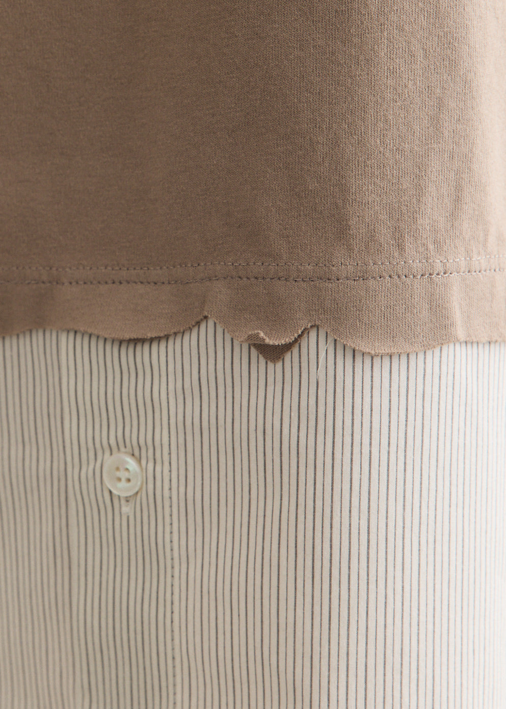 Cotton Jersey Mini Dress