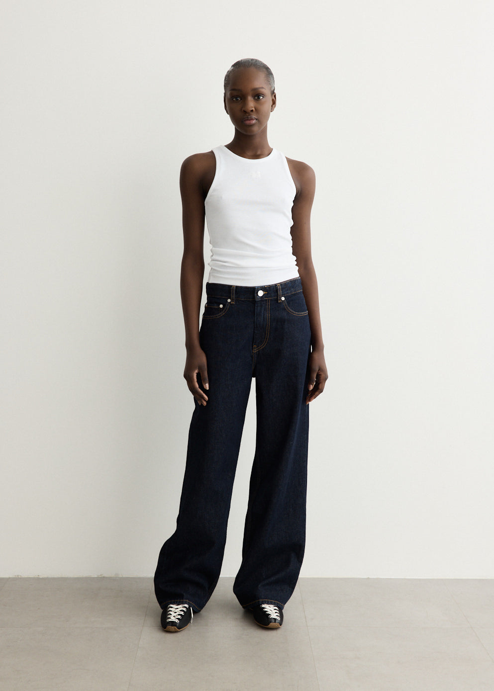 Soft Cotton Rib Tank Top