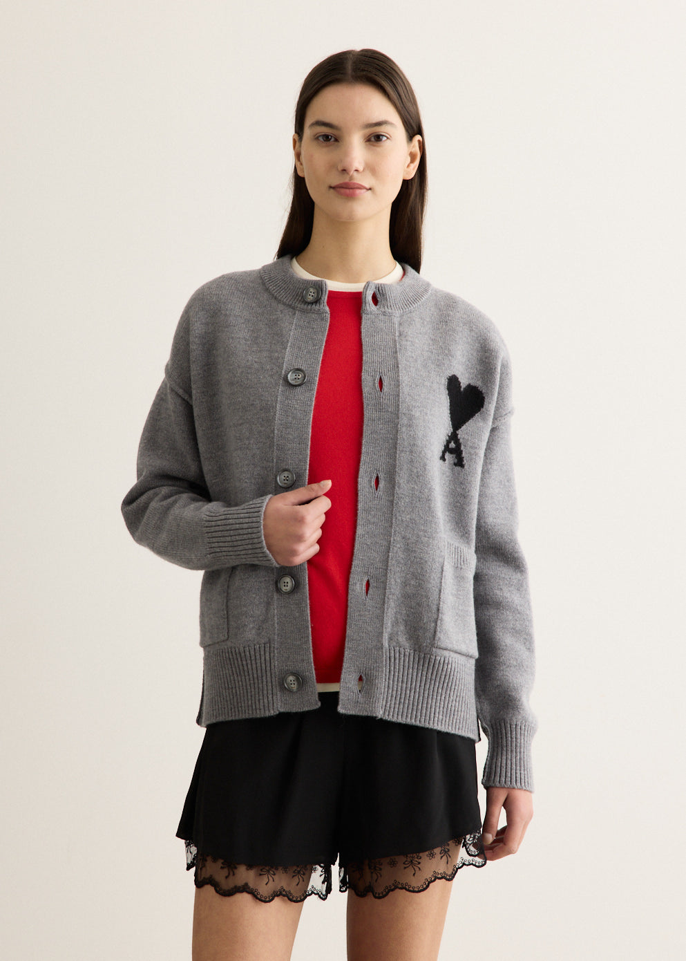 Crewneck Cardigan