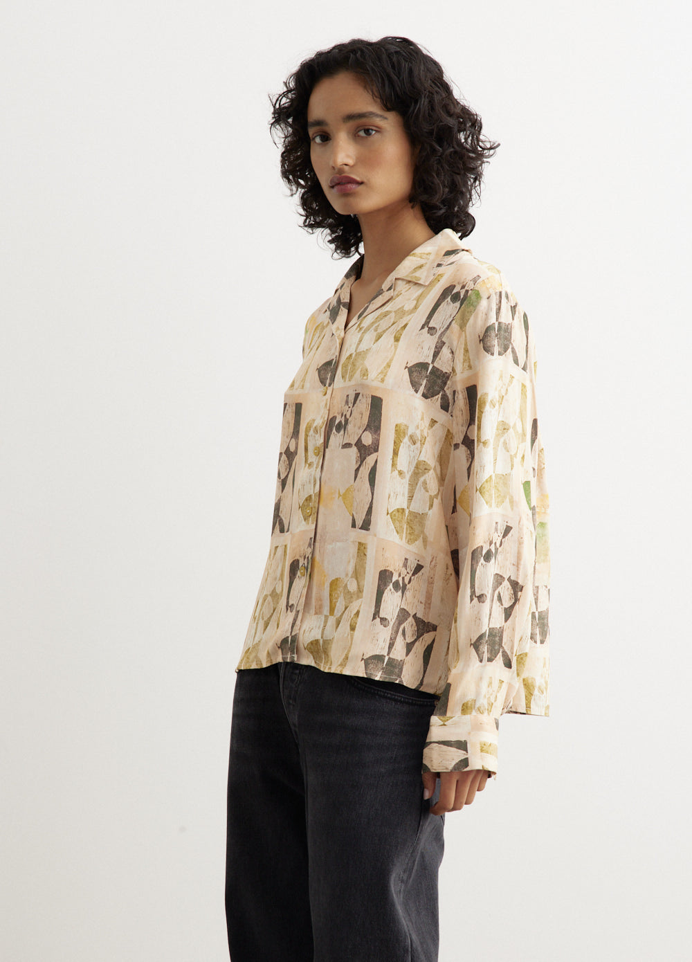 Daily Journal Printed Shirt