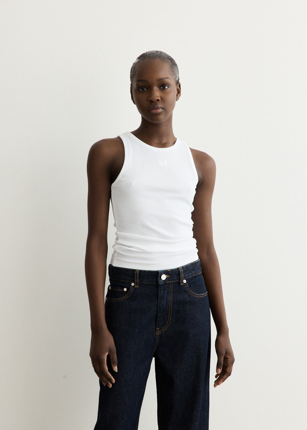 Soft Cotton Rib Tank Top