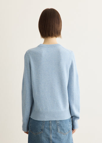 Graphic Wool Sweater With Mermaid