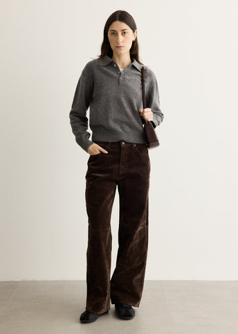 Super Fine Wool High-Neck Sweater