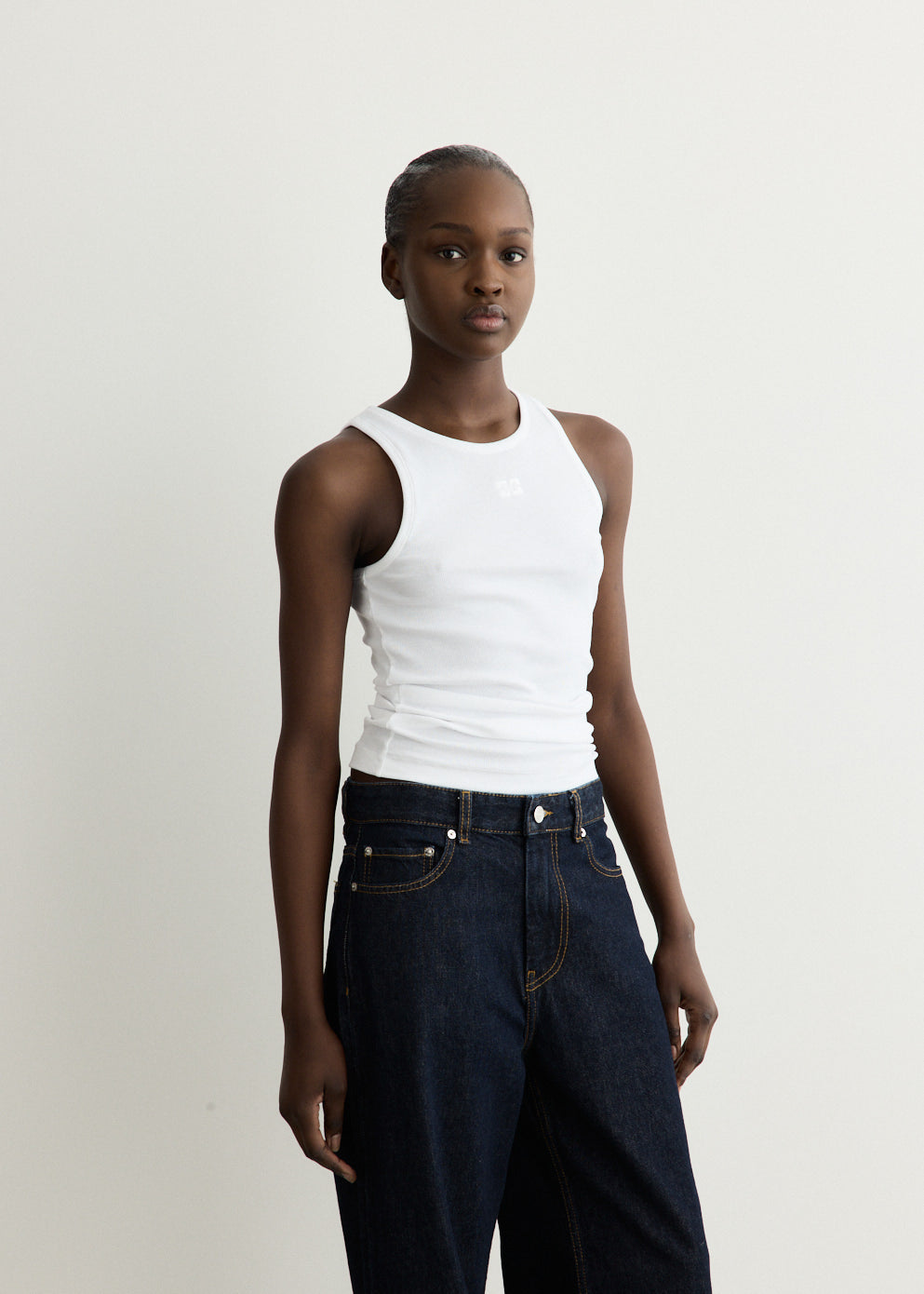 Soft Cotton Rib Tank Top