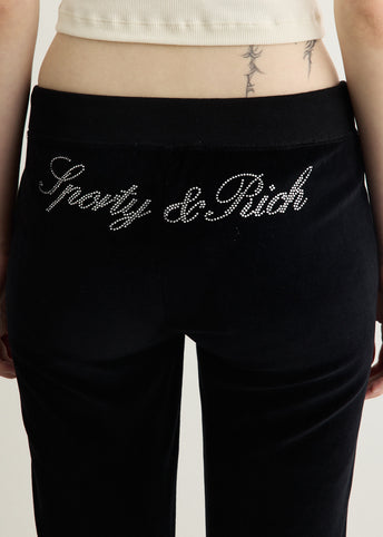 Signature Logo Krystal Sweatpants