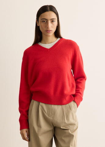 Cashmere V-Neck Sweater