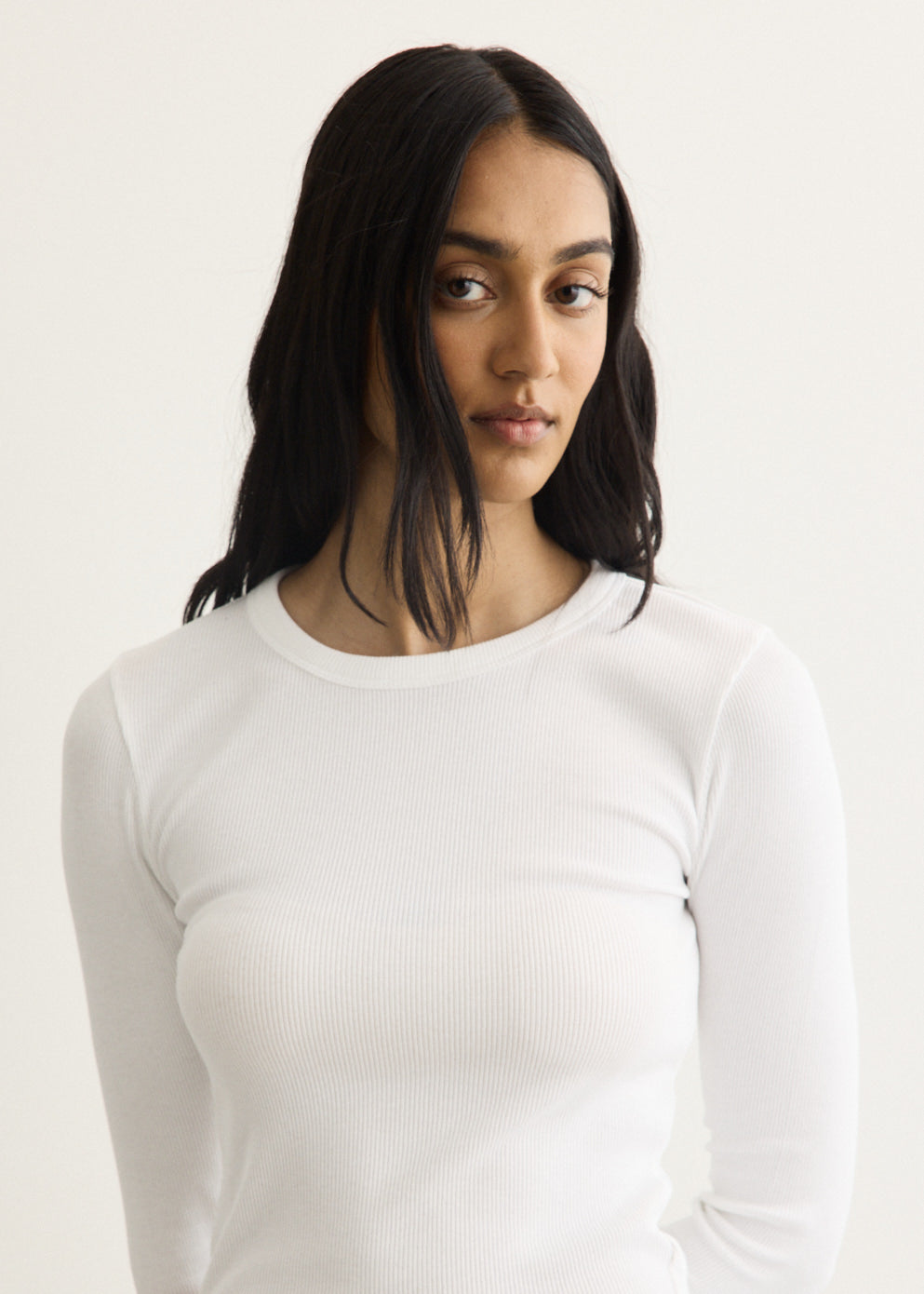 The Essential Ribbed Long-Sleeve Top