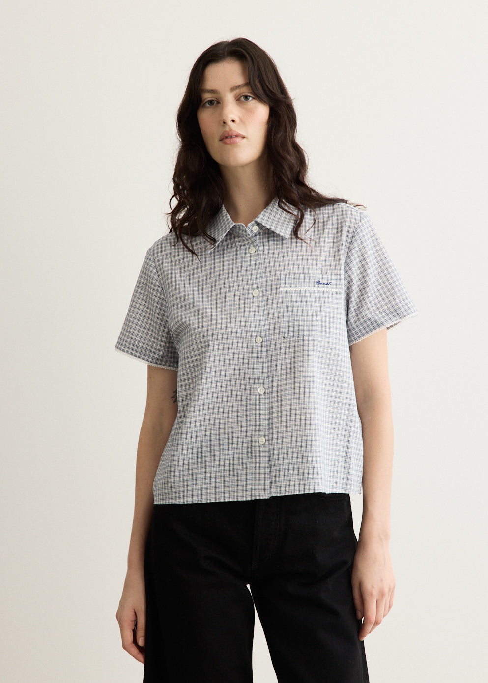 Laced Organic Checked Shirt