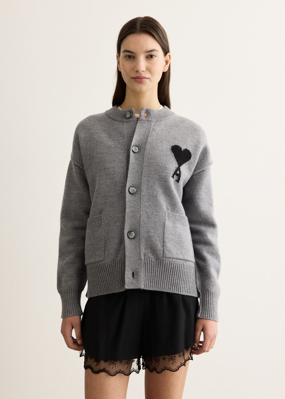 Crewneck Cardigan